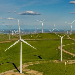 Wind turbine cleaning webpage image